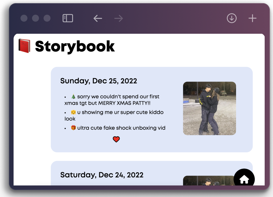 StoryBook Browser